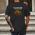 Yellowstone American Buffalo Mens Back Print T-shirt Gifts for Men