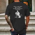 Yes I Am Old But I Saw Elvis Presley Onstage Mens Back Print T-shirt Gifts for Men