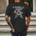 Yonabb Mens Fashion Canelo Alvarez Generic Crew Neck Mens Back Print T-shirt Gifts for Men