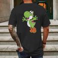 Yoshi Classic Jump Portrait Mens Back Print T-shirt Gifts for Men