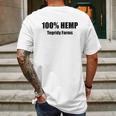 100 Tegridy Farms Mens Back Print T-shirt Gifts for Men