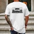 1959 Ford Galaxie Front White Mens Back Print T-shirt Gifts for Men