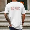 Ac Dc Song Mens Back Print T-shirt Gifts for Men