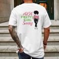 Aka Pretty Girl Swag Alpha Sorority Kappa Pink Gift Mens Back Print T-shirt Gifts for Men