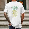 Aloha Pineapple Pharmacist Summer Pharmacy Mens Back Print T-shirt Gifts for Men