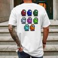 Among Us Characters Shirt Mens Back Print T-shirt Gifts for Men