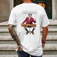 Anchorman Ron Burgundy Mens Back Print T-shirt Gifts for Men