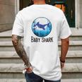 Baby Shark Matching Family Cute Mens Back Print T-shirt Gifts for Men