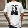 Be Bach Design Johannes Sebastian Bach Classic Music Mens Back Print T-shirt Gifts for Men