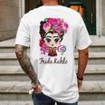 Beautiful Mexican Frida Kahlo Mens Back Print T-shirt Gifts for Men