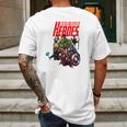 I Still Believe In Heroes Mens Back Print T-shirt Gifts for Men