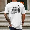 Bernie Sanders Arrested Civil Rights Protest 1963 Mens Back Print T-shirt Gifts for Men