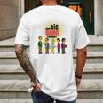 Big Bang Simpsons Mens Back Print T-shirt Gifts for Men