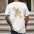 Braaap Funny Motocross Engine Mens Back Print T-shirt Gifts for Men