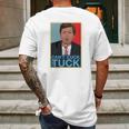 Cant Cuck The Tuck A Tucker Carlson Mens Back Print T-shirt Gifts for Men