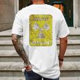 Caution Radioactive Radiation Hazard Nuclear Warning Sign Mens Back Print T-shirt Gifts for Men