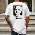 Charlie Watts Mens Back Print T-shirt Gifts for Men