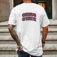 Chico State University Wildcats Ppchi04 Mens Back Print T-shirt Gifts for Men