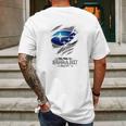 Cn Subaru Mens Back Print T-shirt Gifts for Men