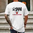 Cnn Clown News Network Mens Back Print T-shirt Gifts for Men