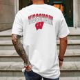 Colosseum Wisconsin Badgers Golden Boy Mens Back Print T-shirt Gifts for Men