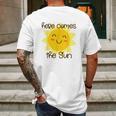 Here Comes The Sun Happy Summer Mens Back Print T-shirt Gifts for Men