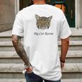 Cooper The Rehab Bobcat Mens Back Print T-shirt Gifts for Men