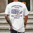 Corona Virus Ruined My Camping SeasonMens Back Print T-shirt Gifts for Men