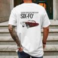 Cruisin Down The Street In My Six-Fo Lowrider Mens Back Print T-shirt Gifts for Men