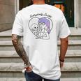 Daria Everybody Macbeth Skull Heart Purple Hair Mens Back Print T-shirt Gifts for Men