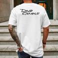 David Gilmour Logo Mens Back Print T-shirt Gifts for Men