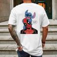 Deadpool StitchShirt Mens Back Print T-shirt Gifts for Men