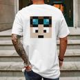 Thediamondminecart Minecraft Skin Mens Back Print T-shirt Gifts for Men