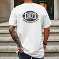 Dilf Dad Is Loving Football Mens Back Print T-shirt Gifts for Men