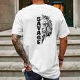 Disney Lion King Live Action Savage Mens Back Print T-shirt Gifts for Men