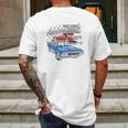 Dodge Challenger American Classic American Muscle Car Mens Back Print T-shirt Gifts for Men