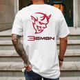 Dodge Demon Graphic Design Printed Casual Daily Basic Mens Back Print T-shirt Gifts for Men