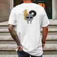 Doom Dilla Madlib Mens Back Print T-shirt Gifts for Men