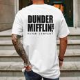 Dunder Mifflin Inc The Office Mens Back Print T-shirt Gifts for Men