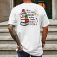 An Ella James Book A Day Keeps Reality Away Mens Back Print T-shirt Gifts for Men