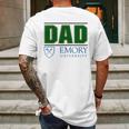 Emory University Proud Dad Parents Day 2020 Mens Back Print T-shirt Gifts for Men