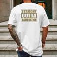 Expression Straight Outta Rams Nation Football Mens Mens Back Print T-shirt Gifts for Men