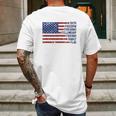 Faith Freedom Firearms Fellowship Friends Family Flag Mens Back Print T-shirt Gifts for Men