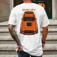 Ford Mustang Shelby Gt500 2020 2021 Twister Orange Mens Back Print T-shirt Gifts for Men