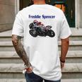 Freddie Spencer Mens Back Print T-shirt Gifts for Men