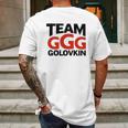 Gennady Golovkin Gift For Fan Mens Back Print T-shirt Gifts for Men