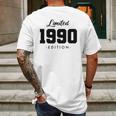 Gift For 31 Years Old 1990 Limited Edition 31St Birthday Mens Back Print T-shirt Gifts for Men