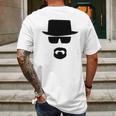 Gildan Heisenberg W White Face Mens Back Print T-shirt Gifts for Men