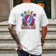 Grateful Dead Rock Mens Back Print T-shirt Gifts for Men