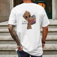 Im Groot Mens Back Print T-shirt Gifts for Men